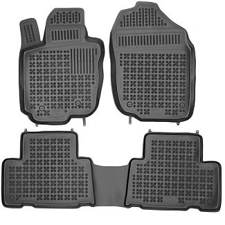Гумові килимки в салон Toyota Rav4 III (2005-2012) (3шт) 201406 REZAW-PLAST