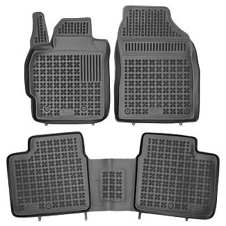 Гумові килимки в салон Toyota Corolla XI (E160) (2012-н.в.) (3шт) 201426 REZAW-PLAST