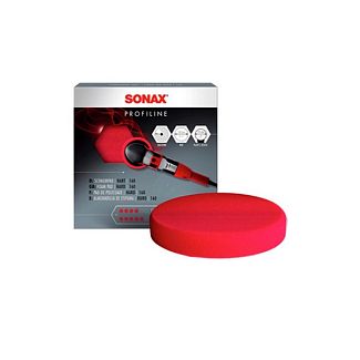 Коло для полірування жорсткий 160мм червоний Profiline Sonax