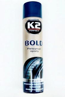 Очиститель шин BOLD SPRAY 600г K2