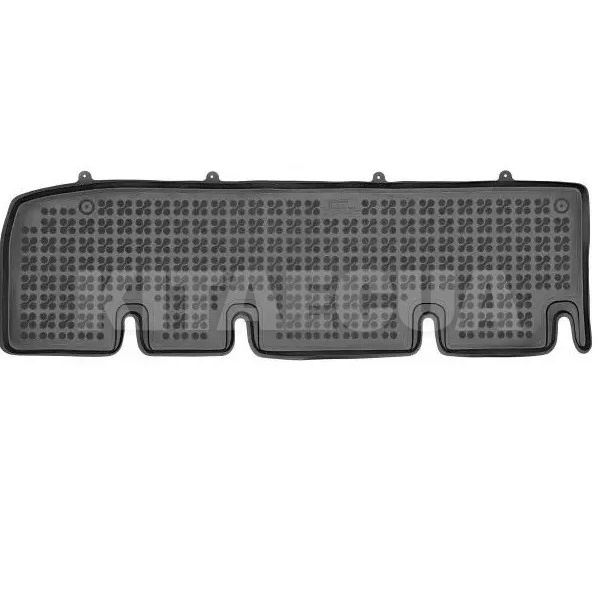 Резиновый коврик в салон Renault Trafic 3 (2014-н.в.) 2-й ряд (без вентиляционных отверстий) 201928 REZAW-PLAST (27646)