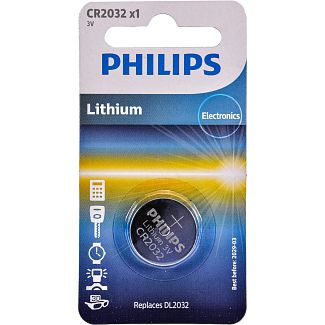 Батарейка дискова літієва 3,0 В CR2032 Minicells Lithium PHILIPS