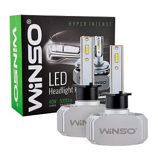 LED лампа для авто Hyper Intense P14.5s 40W 6000K (комплект) Winso