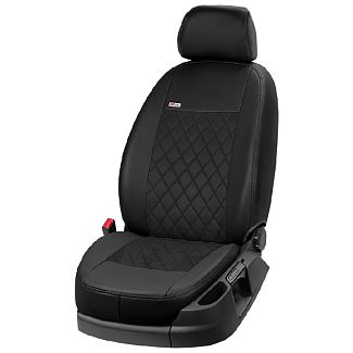 Авточехлы на сиденья экокожа с антарой Ford Tourneo Connect II (2012-2018) минивэн Eco Prestige+Anta EMC-Elegant