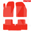 EVA коврики в салон Chery QQ (2003-н.в.) красные BELTEX (06 01-EVA-RED-T1-RED)