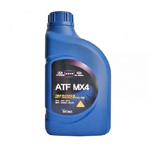 Масло трансмиссионное полусинтетическое 1л ATF MX4 MOBIS