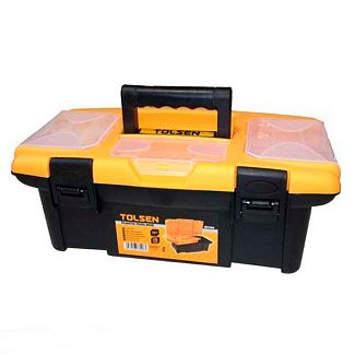 Ящик для инструмента пластиковый 340 х 180 х 130 мм (8 секций) TOLSEN