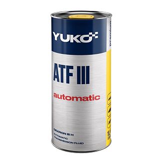 Масло трансмісійне напівсинтетичне 1л ATF III Yuko
