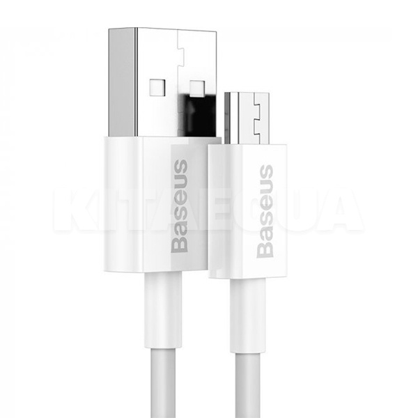 Кабель USB - microUSB Superior Series Fast Charging 2А 2м белый BASEUS (CAMYS-A02) - 7