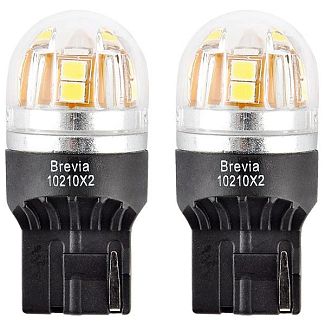 LED лампа для авто S-Power W3x16d 6000K (комплект) BREVIA
