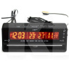 Автомобильные часы с внутренним и наружным термометром 7010V VST (24000110)
