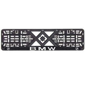 Рамка номерного знака объемная, BMW BI-PLAST