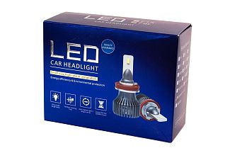 LED лампа для авто H11 PGJ19-2 52W 5000K HeadLight