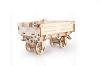 Механический 3D пазл "Прицеп к трактору" UGEARS (70006)