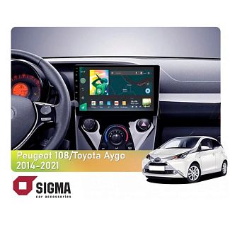 Штатная магнитола X10232 2+32 Gb 10" Toyota Aygo B40 2014-2021 (F1)(L1) SIGMA