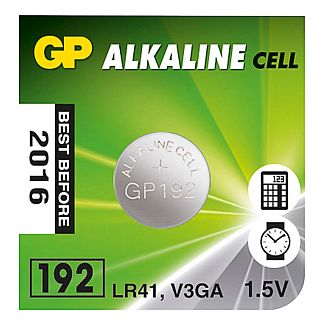 Батарейка дискова лужна LR41 1,5 В ALKALINE 1шт. GP