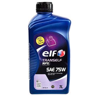 Олія трансмісійна синтетична 1л 75W Tranself NFX ELF