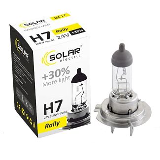 Галогенна лампа H7 100W 24V Starlight +30% Solar