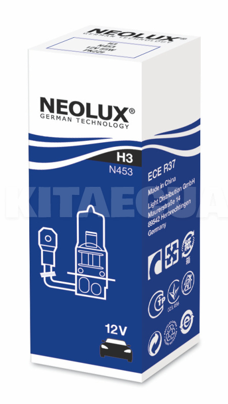 Галогенная лампа H3 55W 12V Standard NEOLUX (N453) - 2