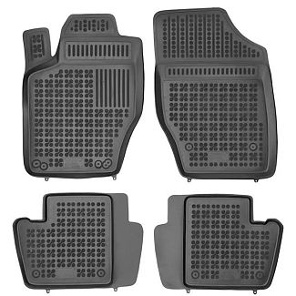 Гумові килимки в салон Citroen C4 II (2010-2017) (4шт) 201218 REZAW-PLAST