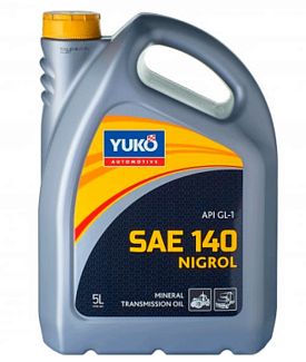 Масло трансмісійне мінеральне 5л SAE 140 Нігрол - Л Yuko
