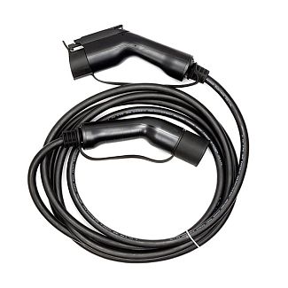 Зарядный кабель для электромобиля 7.4 кВт 32А 1-фаза 5м Type 2 (станция) - Type 1 (американское авто HiSmart
