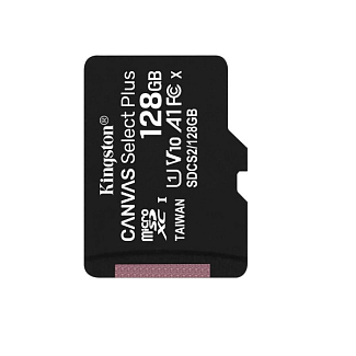 Карта пам'яті MicroSDXC UHS-1 128GB Class 10 Kingston