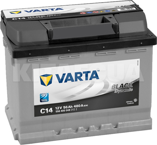 Аккумулятор автомобильный 56Ач 840А "+" справа VARTA (VT 556400BL)