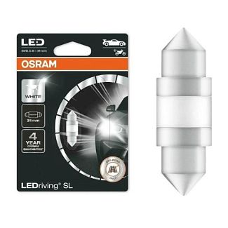 LED лампа для авто LEDriving SL SV8.5-8 1W 31 мм Osram