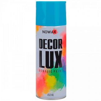 Фарба світло-блакитна 450мл акрилова Decor Lux NOWAX
