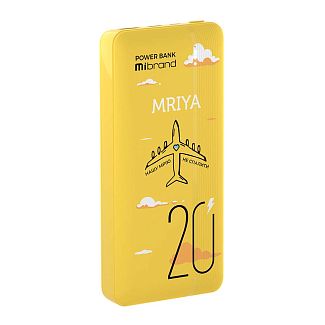 Power Bank Mriya 20000 мАч желтый Mibrand