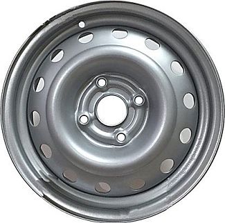 Колісний диск 4x114.3 сріблястий металік для шини 195/55R15 та 185/60R15 КРКЗ