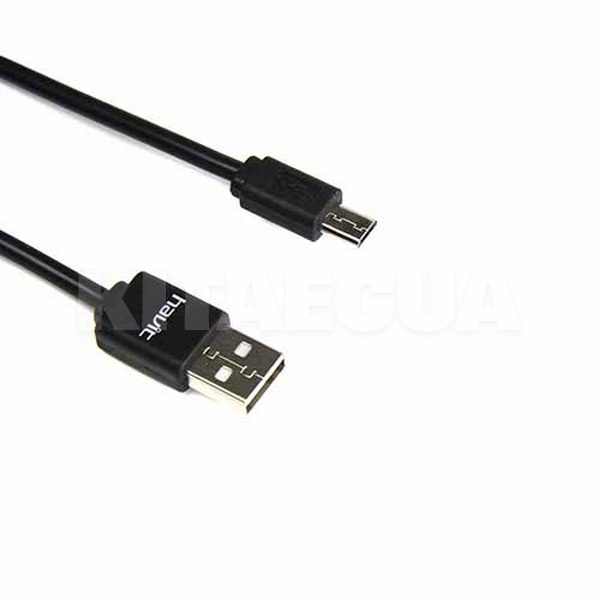 Кабель USB - microUSB 2А 1м черный HAVIT (HV-CB8601) - 2