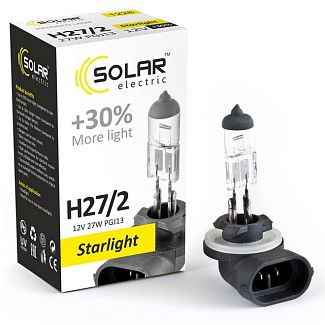 Галогенна лампа H27/2 27W 12V Starlight +30% Solar
