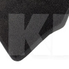 Текстильные коврики в салон Zaz Vida (2012-н.в.) черные BELTEX (52 02-LEX-PL-BL-T1-B)