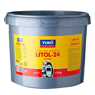 Смазка литиевая универсальная 9кг Литол-24 Yuko