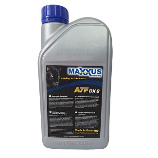 Масло трансмиссионное синтетическое 1л ATF DX6 Maxxus
