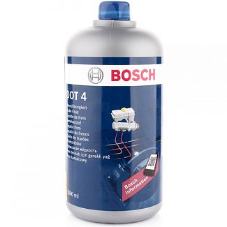 Гальмівна рідина 0.5л DOT 4 Bosch