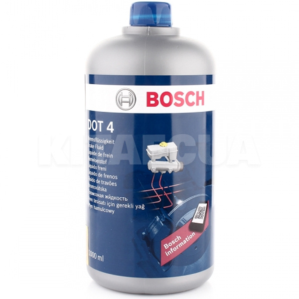 Гальмівна рідина 0.5л DOT 4 Bosch (1987479106)