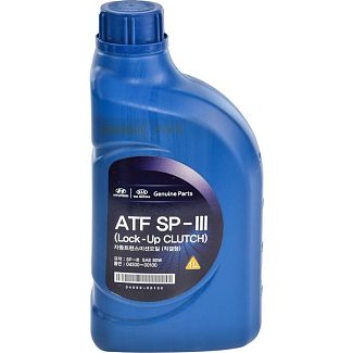 Масло трансмиссионное полусинтетическое 1л ATF SP-III MOBIS