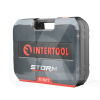 Набор инструментов 1/2" & 1/4" 73 предмета Cr-V STORM Intertool (ET-8073)