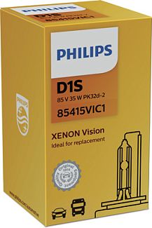 Ксенонова Лампа 85V 35W D1S Vision PHILIPS