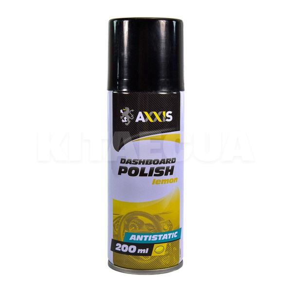 Поліроль для пластику "лимон" 200мл Dashboard Polish AXXIS (D-0005C)