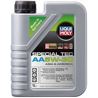 Масло моторне синтетичне 1л 5W-30 Special Tec AA LIQUI MOLY