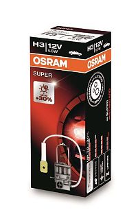 Галогенная лампа H3 55W 12V Super +30% Osram