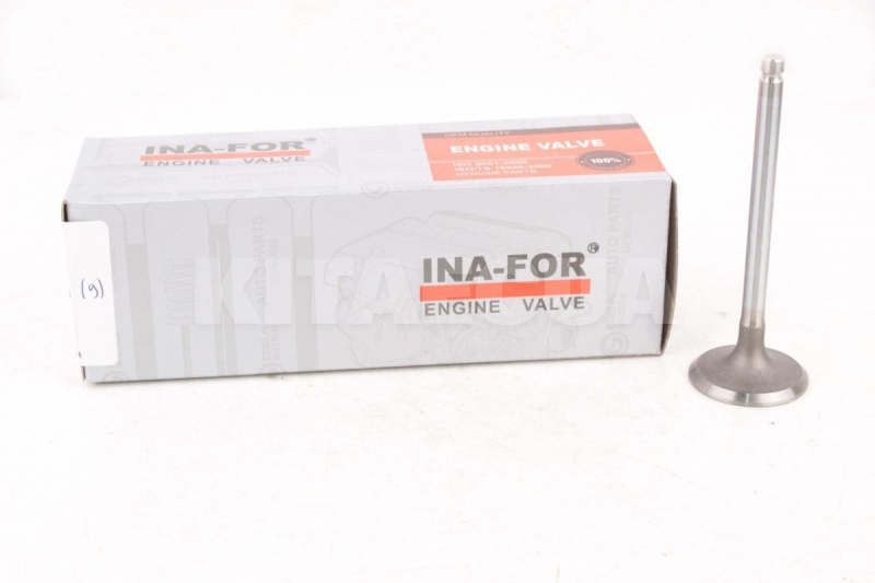 Клапан впускной (1шт) INA-FOR на Lifan 620 Solano (LF481Q1-1007012A)