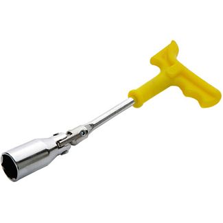 Ключ свечной 16 х 250 мм T-образный с шарниром с усиленной ручкой СИЛА